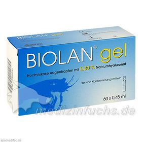 BIOLAN gel, 60X0.45 ML – PZN 3706930 из Германии