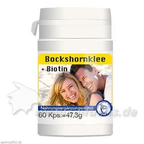 Bockshornklee + Biotin Kapseln, 60 ST – PZN 3826870 из Германии
