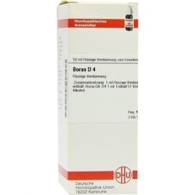 BORAX D 4, 50 ML – PZN 4207548 из Германии