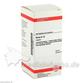BORAX D12, 200 ST – PZN 4207695 из Германии