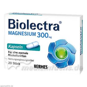 Biolectra Magnesium 300 Kapseln, 20 ST – PZN 5561507 из Германии
