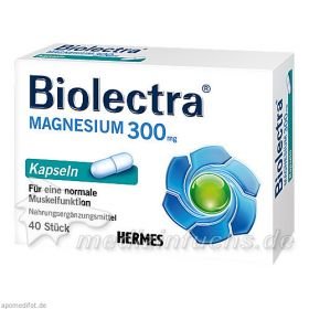 Biolectra Magnesium 300 Kapseln, 40 ST – PZN 5561513 из Германии