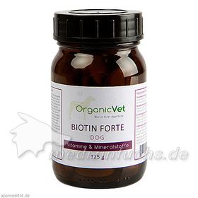 Biotin Forte Hund, 125 G – PZN 5741965 из Германии