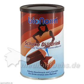 bioNorm Schoko DiätDrink, 400 G – PZN 6089662 из Германии