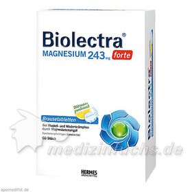 Biolectra Magnesium 243 forte Zitrone, 60 ST – PZN 6716372 из Германии