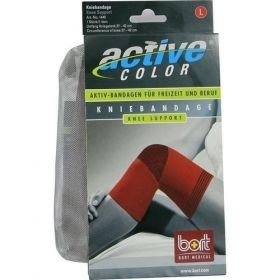 BORT ActiveColor Kniebandage rot large, 1 ST – PZN 6914600 из Германии