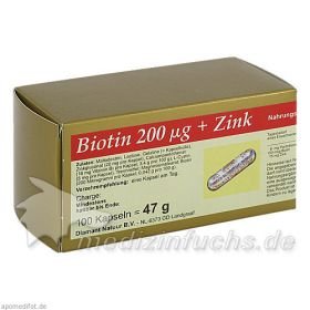 Biotin 200 + Zink, 100 ST – PZN 6994993 из Германии