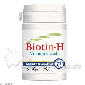 BIOTIN H VITAMINKAPSELN, 60 ST – PZN 7153310 из Германии