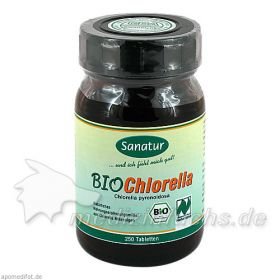 BioChlorella pyrenoidosa Sanatur, 250 ST – PZN 7366632 из Германии