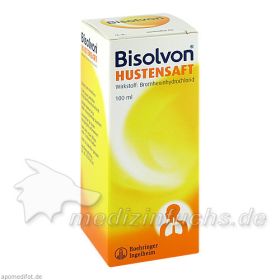 BISOLVON HUSTENSAFT 8MG/5ml, 100 ML – PZN 7706855 из Германии