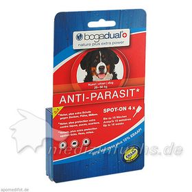 bogadual ANTI-PARASIT Spot-On Hund gross, 4X2.5 ML – PZN 7757433 из Германии