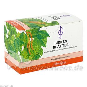 Birkenblätter, 20X2 G – PZN 8542290 из Германии