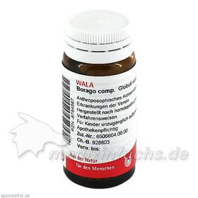 BORAGO COMP, 20 G – PZN 8784567 из Германии