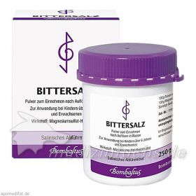 Bittersalz (Magnesiumsulfat), 250 G – PZN 9229164 из Германии