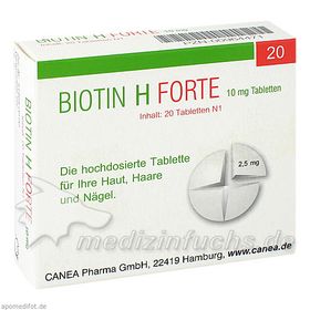 Biotin H Forte, 20 ST – PZN 964471 из Германии